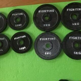 ファイティングダンベル合計60 kg セットの画像