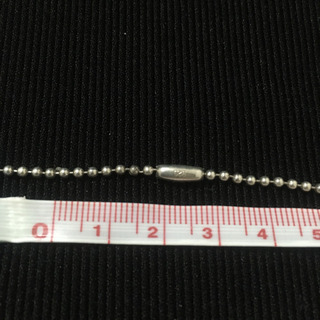 ボールチェーンネックレス　silver925の画像