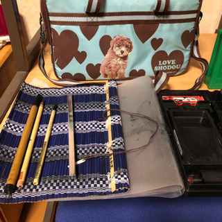 小学校指定 お習字セットです。