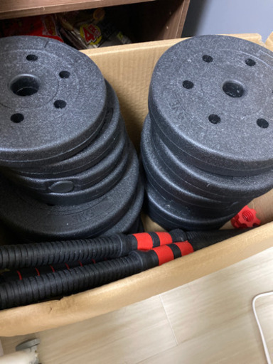 ダンベル 20×2  予定者決定