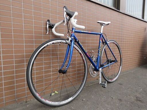 ■DE ROSA COLUMBUS デローザ コロンバス カンパニョーロ VELOCE 20速 ブルー クロモリ ロードバイク 自転車