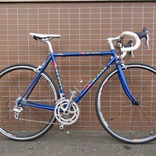 ■DE ROSA COLUMBUS デローザ コロンバス カンパニョーロ VELOCE 20速 ブルー クロモリ ロードバイク 自転車 札幌発