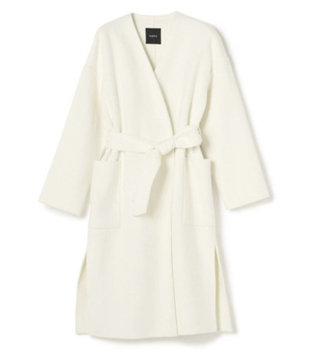 \断捨離価格・お値引き可能/★雑誌掲載★長く使える絶対可愛いホワイトカラーコート！