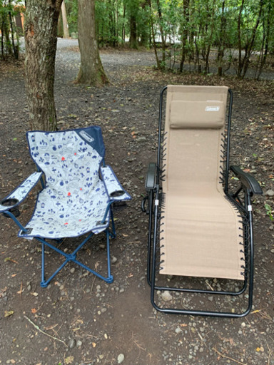 コールマン インフィニティチェア マップ柄チェア