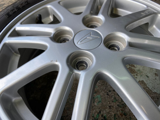 155/65R14・ダイハツ純正アルミホイール　ラジアルタイヤ4本セット・中古