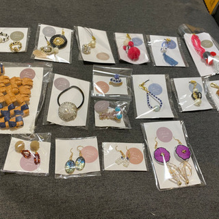 ハンドメイド　ピアスの画像