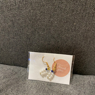 ハンドメイド　ピアスの画像