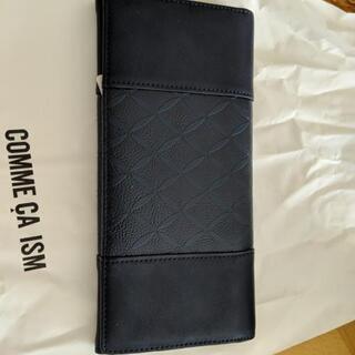 COMME CA ISM紺長財布　新品!
