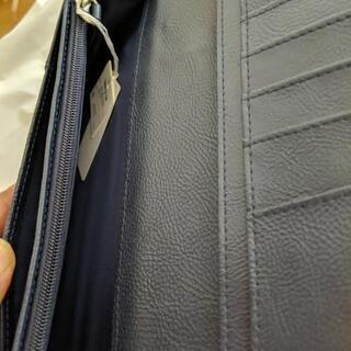 COMME CA ISM紺長財布　新品!の画像