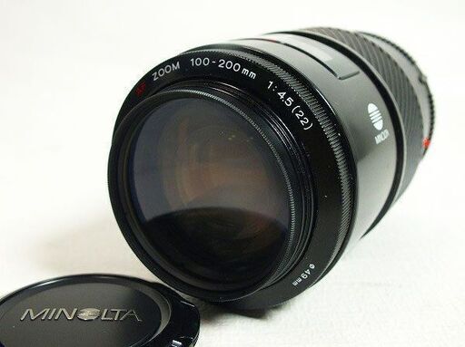 【苫小牧バナナ】MINOLTA/ミノルタ 一眼レフカメラ用 ズームレンズ AF ZOOM 100-200mm F4.5 中古 現状渡し♪