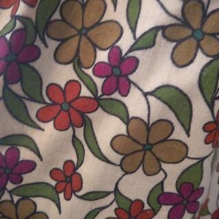 【売約済】シックな花柄のスカートの画像