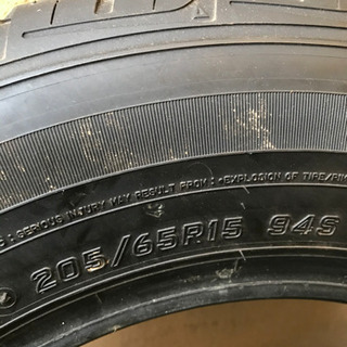 まだ一度も履いたことのない　タイヤ❗️205ー65R-15