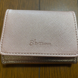 B-threeに頂いたピンクの財布　小銭入れ