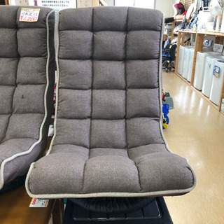 中古品☆ニトリ☆クビリクライニング座椅子☆マーサBR☆2脚セット☆ブラウンの画像