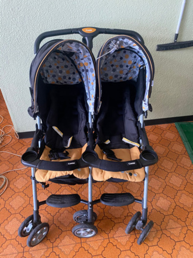 双子用ベビーカー