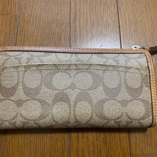［汚れ有り］COACH レディース 長財布 の画像