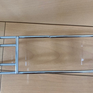 【中古】9/19・15時まで★ステンレス？ラックの画像