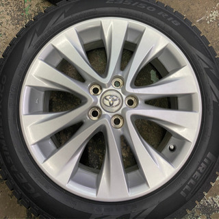 235/50R18・新品未使用スタッドレスタイヤ アルファード純正アルミ