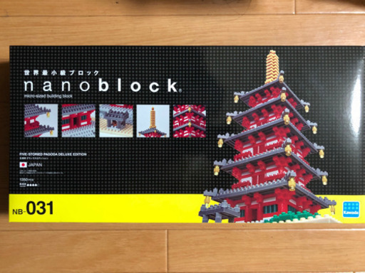 ☆nanoblock 五重塔☆