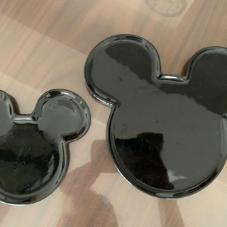 ミッキーのお皿　2枚の画像