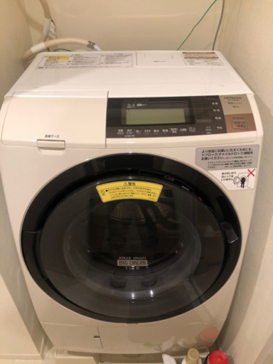 日立ドラム式洗濯乾燥機　BD-S8800L 保証期間内