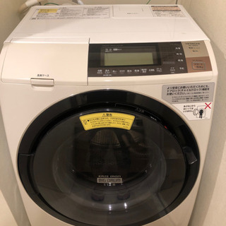 日立ドラム式洗濯乾燥機　BD-S8800L 保証期間内