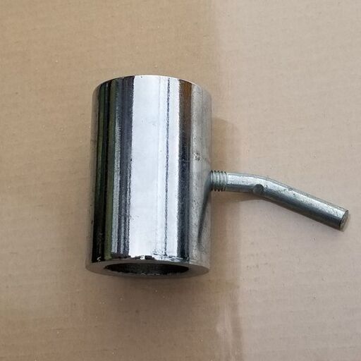 【札幌市内配送可能】バーベルシャフト ストレートシャフト（カラー１つ付）メーカー不明　トレーニング 筋トレ