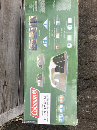 Coleman 10人用ツールームテント中古断捨離