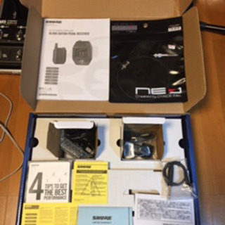 連休限定‼️ギターワイヤレスSHURE  GLXD16中古＋オマケ付き‼️の画像
