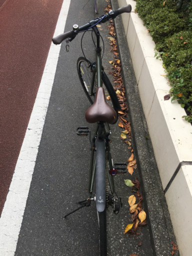 クロスバイク モスグリーン