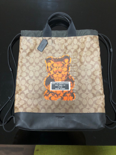 【未使用】COACH ガミーベア　2ウェイ ドローストリング