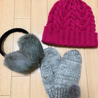 ☆お譲り先決まりました☆冬用小物セット