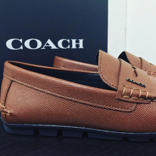 coach 革靴の画像