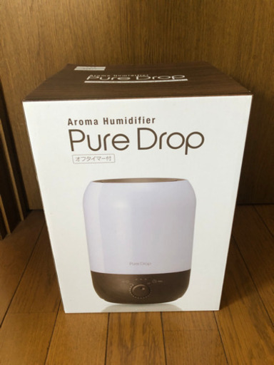 新品未使用　アロマ加湿器　pure drop