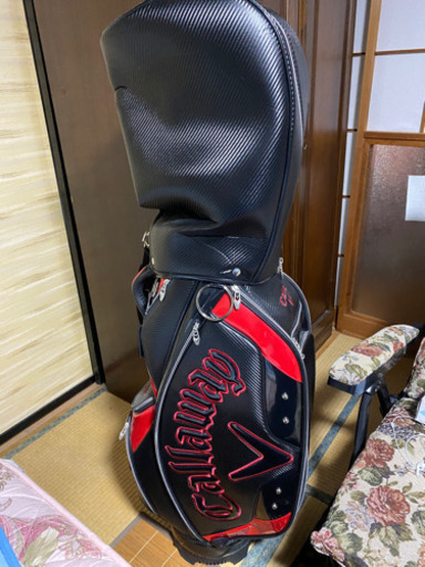 キャロウェイ新品ゴルフバック＋中古クラブ多数