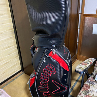 キャロウェイ新品ゴルフバック＋中古クラブ多数