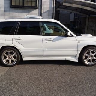 中古車価格58万円税込　名義変更費用は購入者負担、事故歴無し、基本的に雨天未使用、とうり雨5回前後、平成15年フォレスターSG5クロススポーツ、5速ミション、サンルーフ仕様、 販売台数は少ないです。 車検令和4年3月、走行距離80531kmの画像