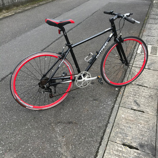 お取引感謝【７００ｃ】クロスバイク・アルミフレーム・クランク変わってます。の画像