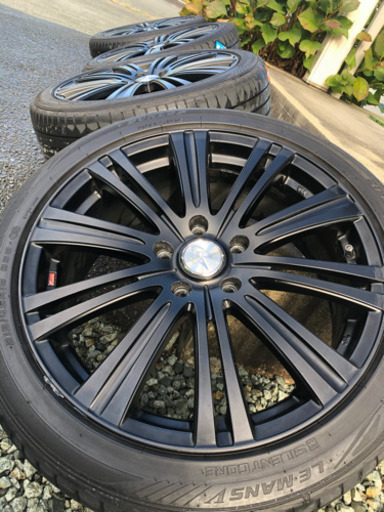 weds leonis 18インチ　タイヤアルミセット