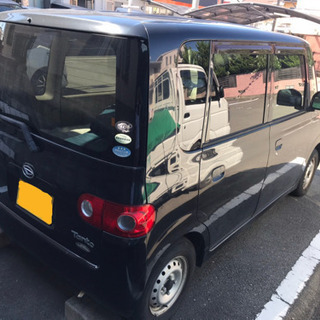 値下げ！タント　黒　車検1ヶ月　USB変換アダプターお付けします