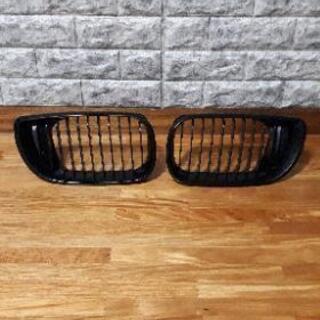 新品！BMW E46　キドニーグリル（マッドブラック）