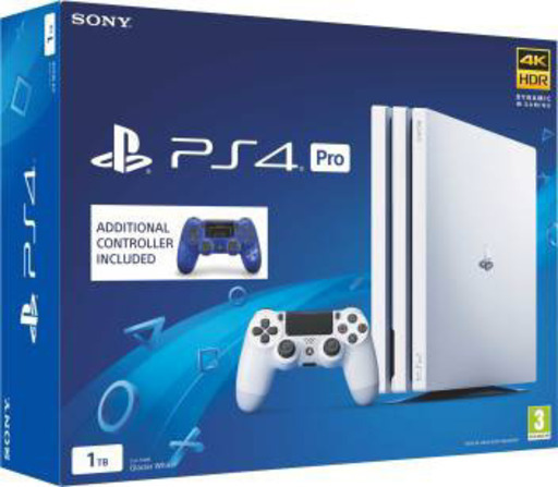 PS4Pro 1tb 白