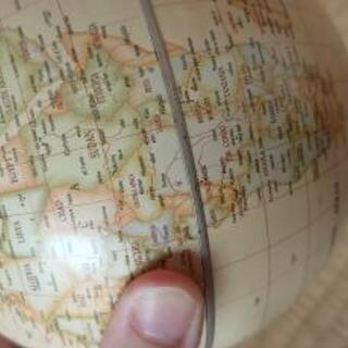 インテリア 激レア 自動で回る地球儀の画像