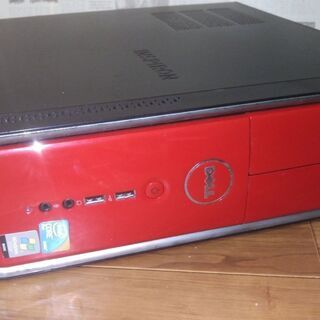 処分！管理番号　545S02 DELL　INSPIRON 545S 2台目です。新品USBWIFI附属　WINDOWS10　home 64bit core2duo E7500 メモリ4GB　DVDRW　の画像