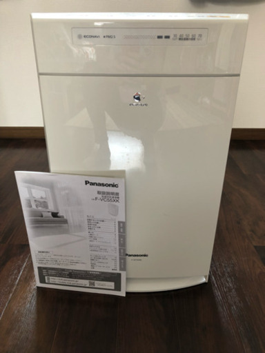 価超！お値下げ→panasonic パナソニック 加湿空気清浄機 F-VC55XK