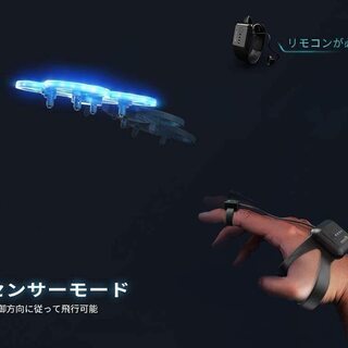 【新品】SNAPTAIN ドローン こども向け ミニドローン 室内用 放り投げ飛行機能 ジェスチャー制御 自動回避障害機能 重力センサーブレスレット制御 ヘッドレスモード 360°フリップ 初心者/子供向けSP300の画像