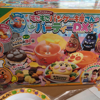 アンパンマン　レンジで簡単　パンケーキ屋さんの画像