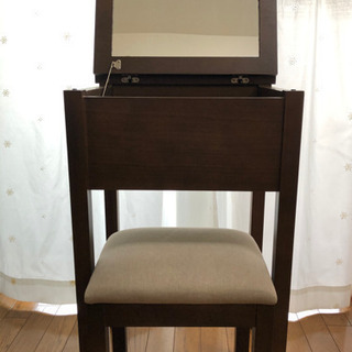 【無印良品】ドレッサー（椅子付き）