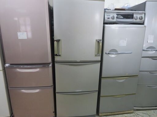 持ち帰り特価！シャープノンフロン冷蔵庫345L　2006年製　SJ-WA35K-ｓ