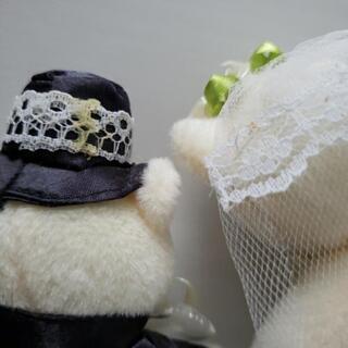 結婚式　ぬいぐるみ　ウエディングの画像